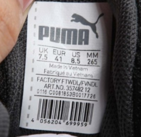 你买的彪马Puma是真or假？“两招”鉴别，避免买到“冒牌货”！