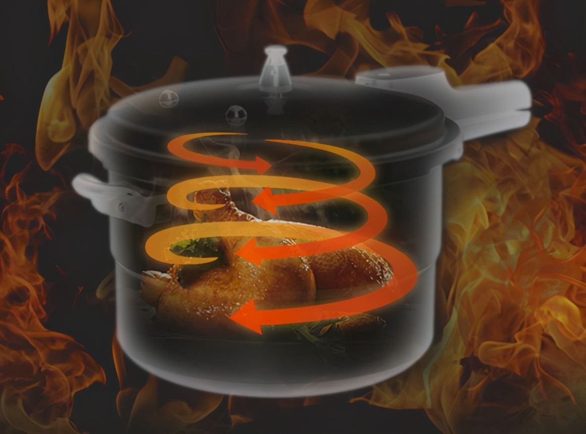 传统高压锅再战江湖，8重防爆装置，80KPa高压让烹饪安全又美味