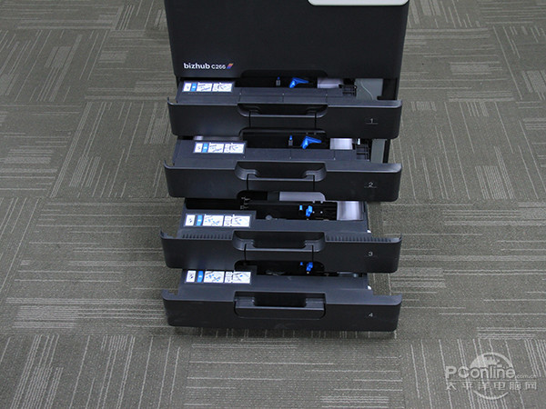 开启彩色办公之门 柯尼卡美能达bizhub C266评测