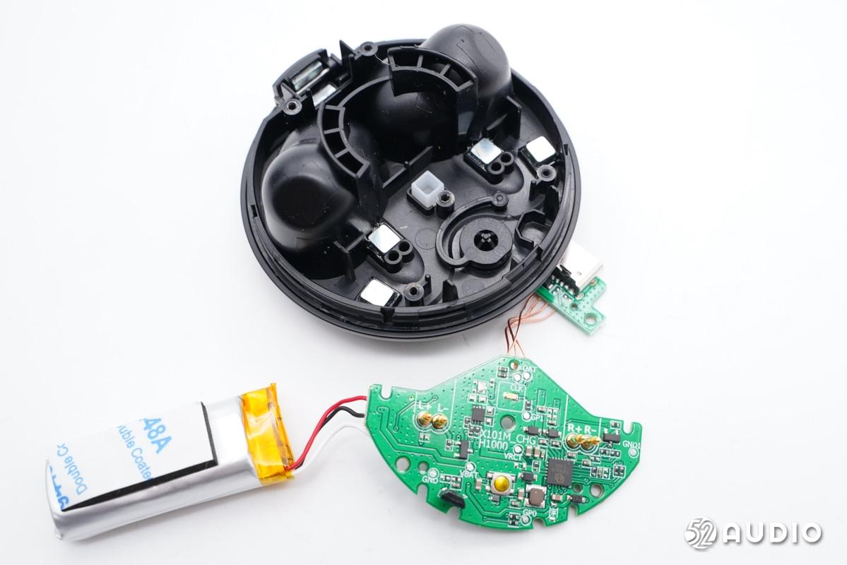 魔声Clarity 108 ANC TWS耳机拆解报告，4麦抗风噪，综合续航30小时