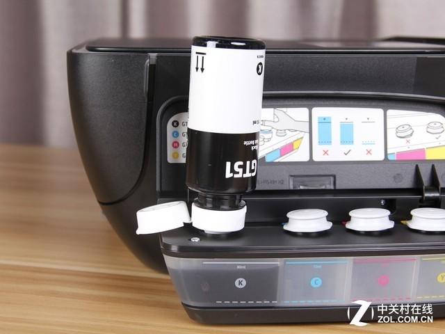 高容量彩打革新 体验惠普410连供一体机