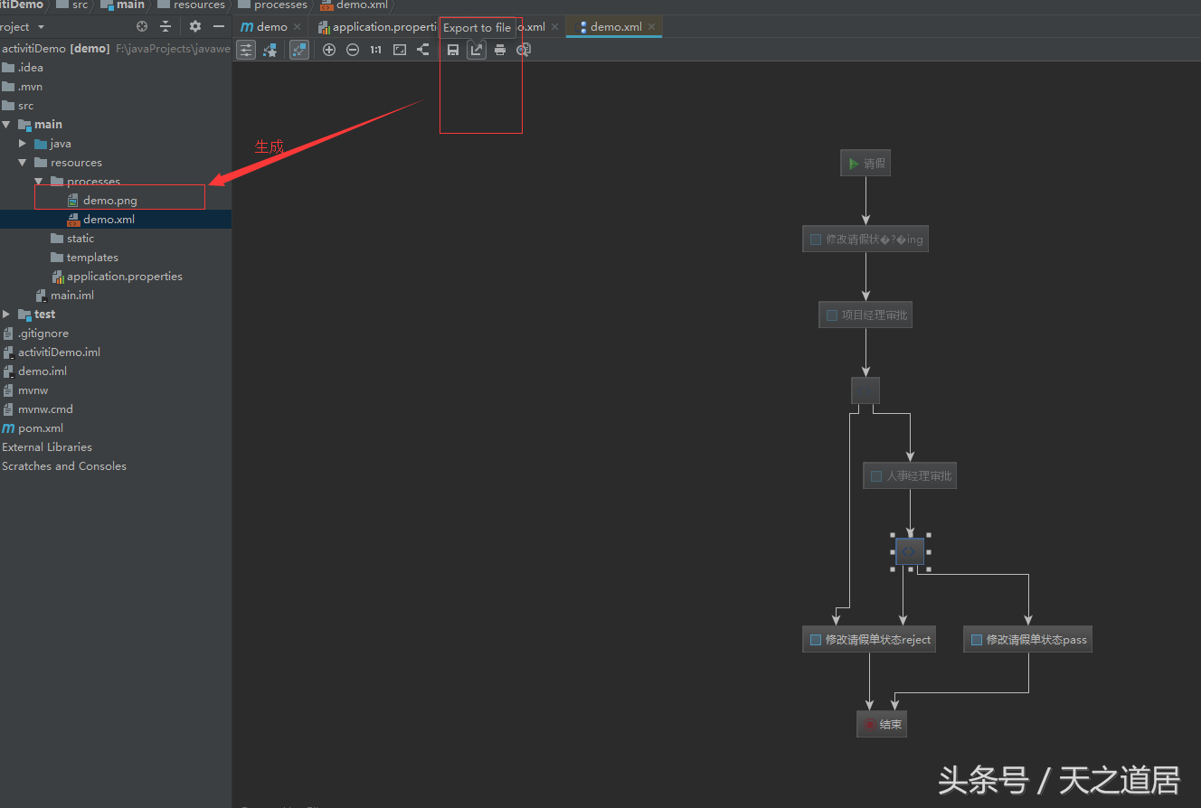 Java之道丨IDEA中安装工作流activiti并使用