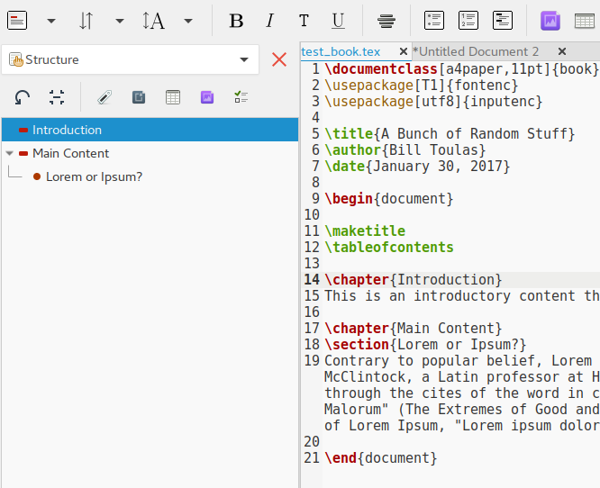 LaTeXila简介：Linux上的多语言LaTeX编辑器