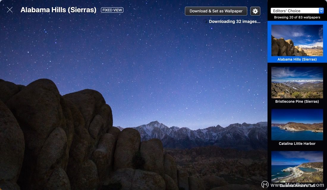 优秀的Mac壁纸软件推荐，让你的壁纸随心而变