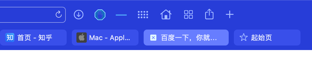 苹果macOS系统，全新Safari浏览器，很难适应颜色的变化