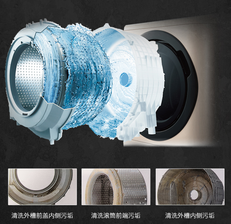 洗完就能穿？体验洗烘一体机日立BD-NX100GHC洗衣机