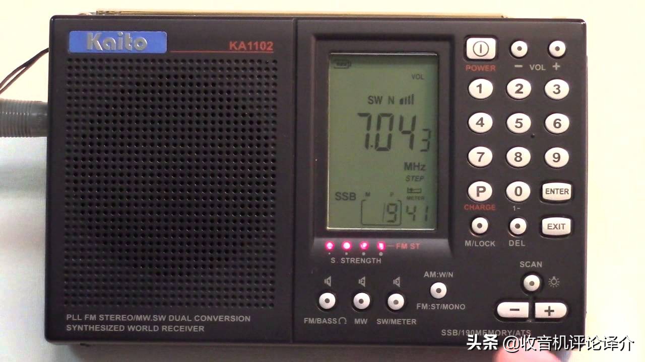 德劲DE1102“单挑”美国雷神和日本松下收音机，结果如何？