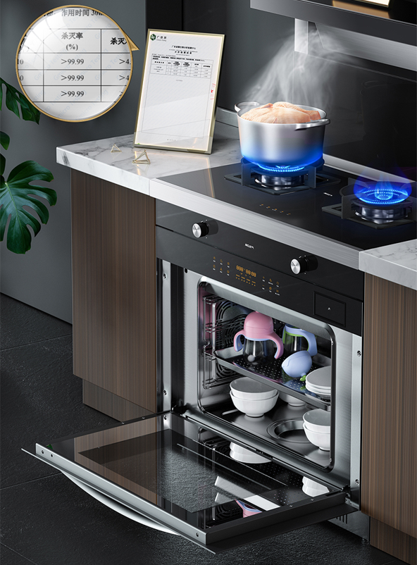 名气集成灶FT12A测评：以一敌八，做厨房中的猛将