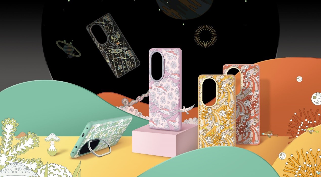 这设计感拉满的华为P50系列手机壳，你是否见过呢？