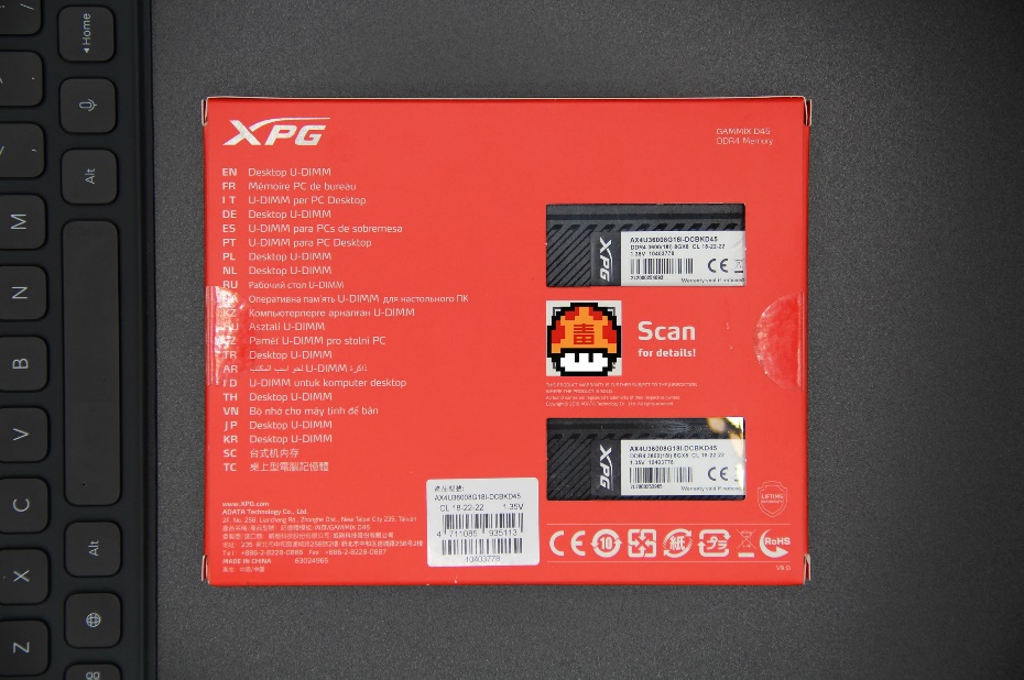 内存降价了？看看威刚XPG威龙D45 DDR4 3600MHz高频内存：真香