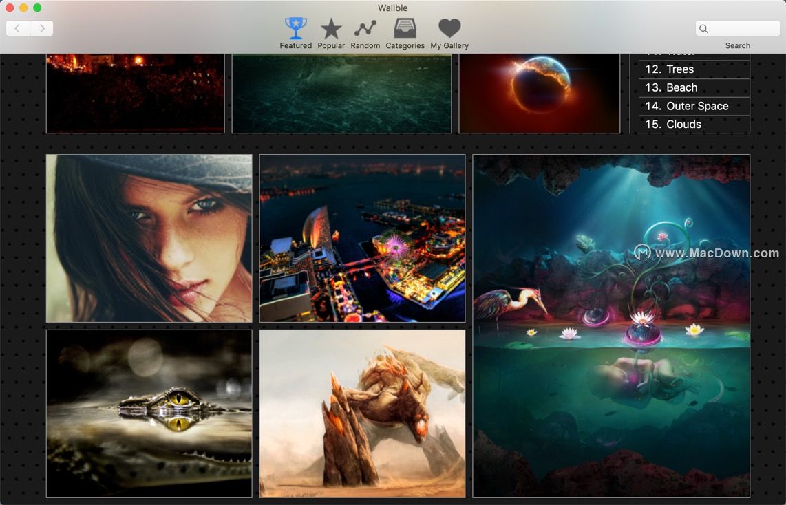 优秀的Mac壁纸软件推荐，让你的壁纸随心而变