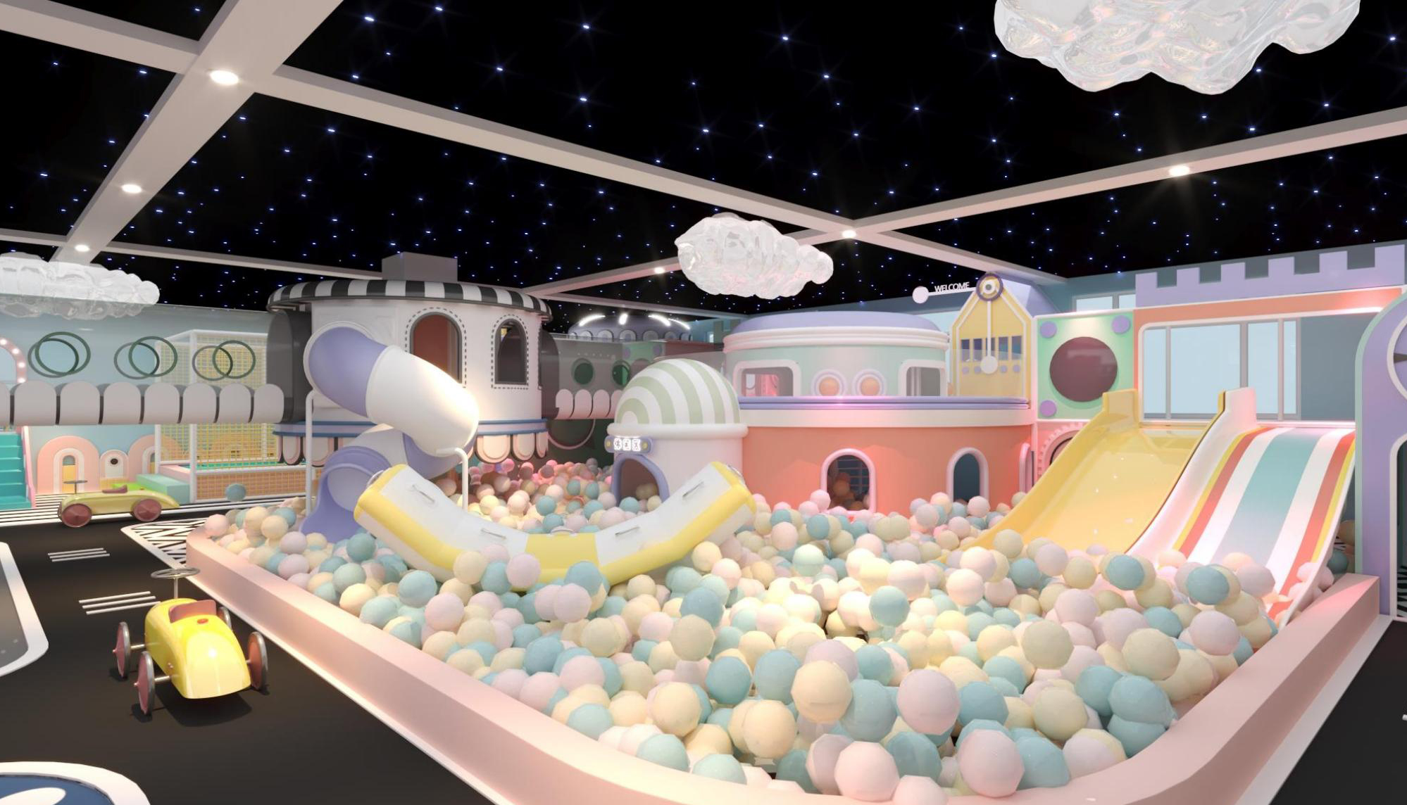 2022年亲子餐厅乐园加盟投资费用多少？