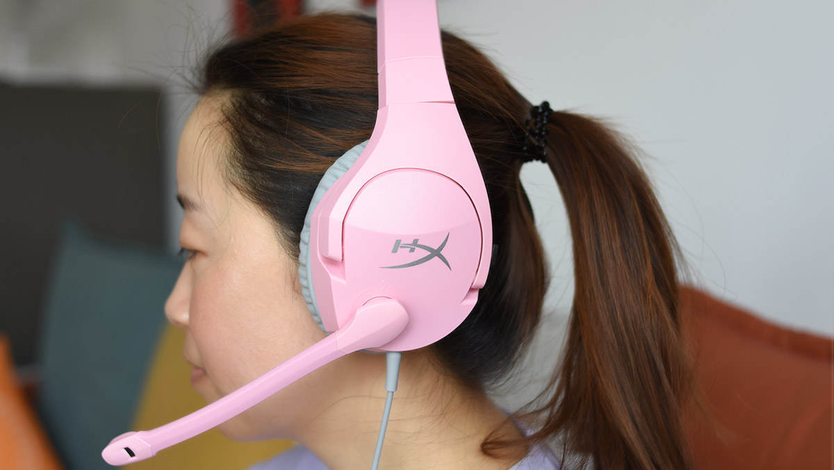 金士顿毒刺幸运粉电竞耳机：亮丽颜值 强劲实力