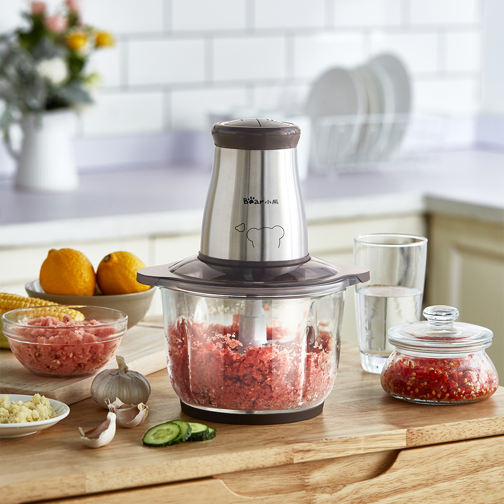 有了家用小熊绞肉机的助攻，饺子馅料分分钟手到擒来