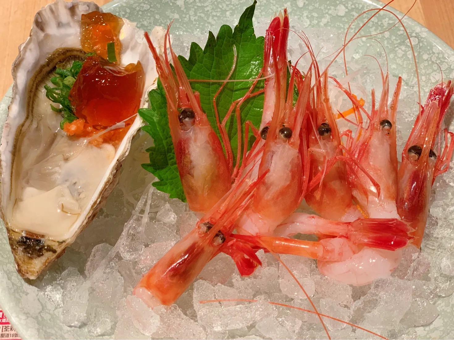 新鲜空运的海鲜刺身“香港板长寿司”