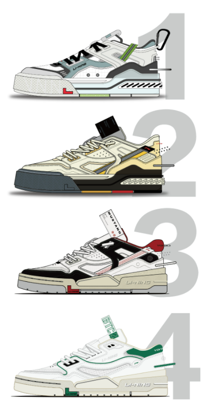 新品！李宁新板鞋好帅，匹克大三角好喜庆，安踏新科技超越李宁？