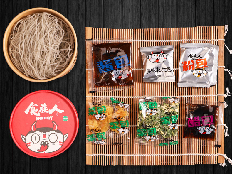 市面常见八个品牌酸辣粉试吃测评