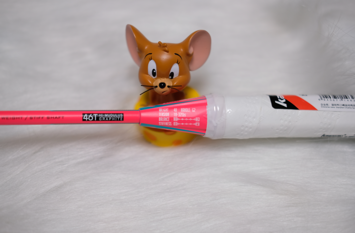 自媒体飞云零狼：川崎选手级羽毛球拍大师900的评测（授权发表）