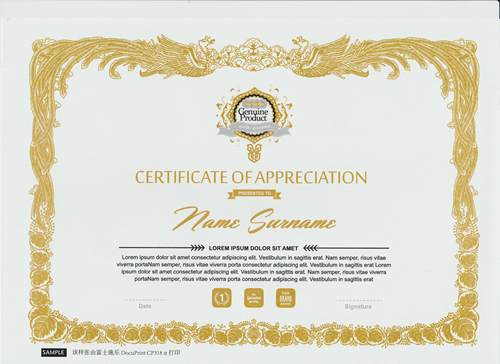 富士施乐特殊色新品DocuPrint CP318 st体验