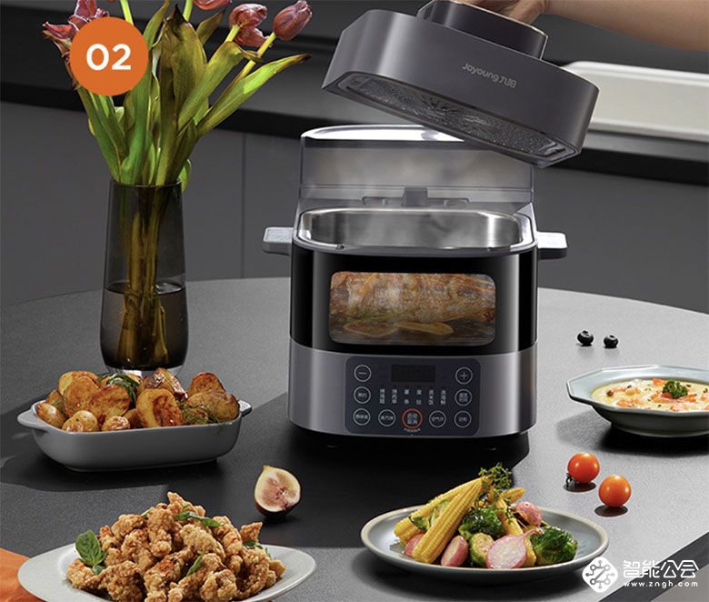 喜迎“双旦”｜拔草首选：九阳多功能空气炸锅KL40-SF100