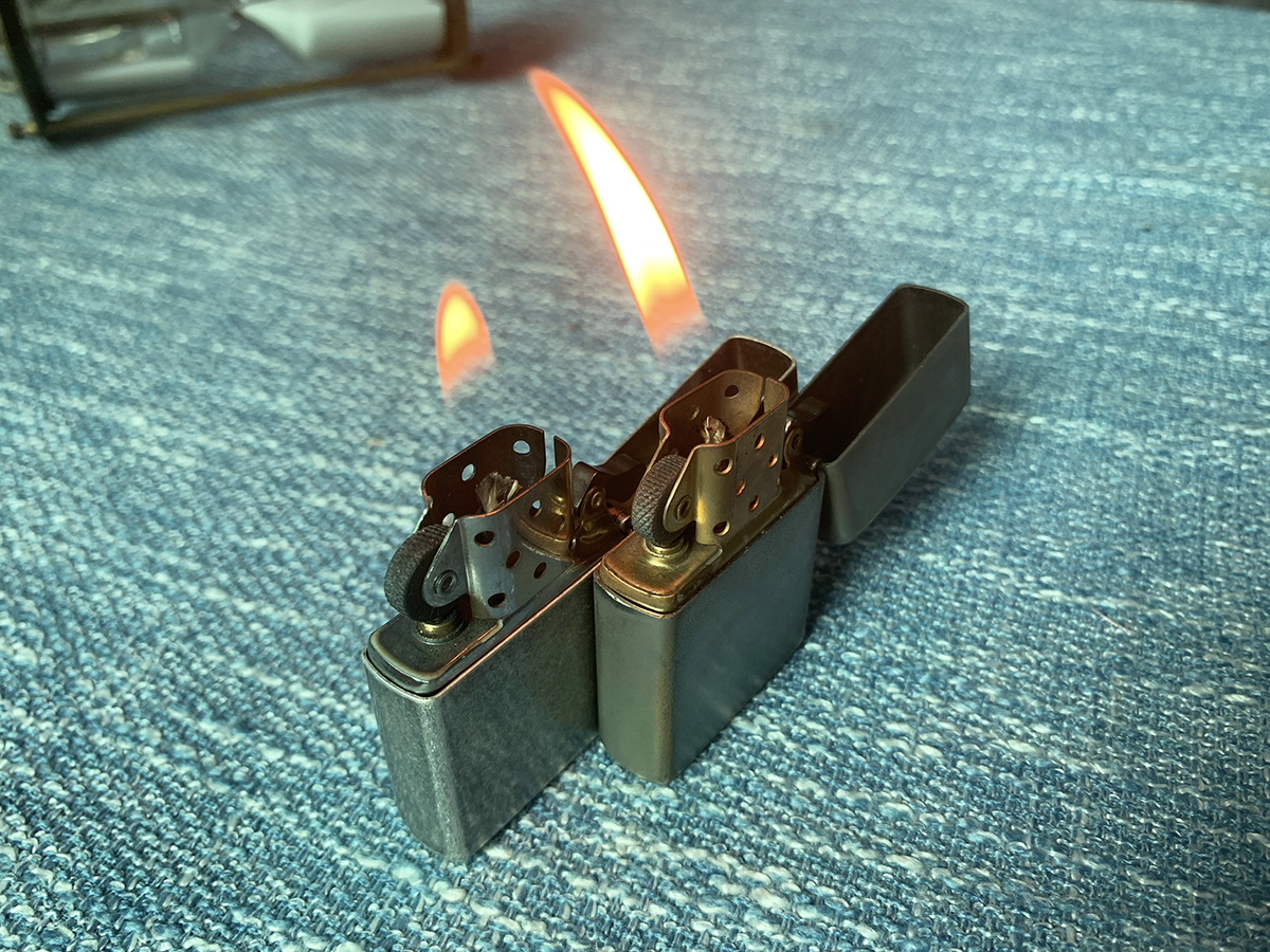 经常用的，必须是最好的——Zippo辨别姿势