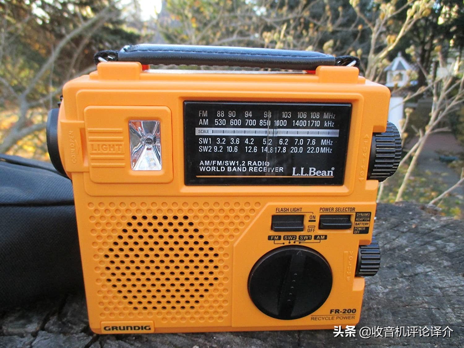 机评译介原创：德生GR-99手摇发电应急收音机评测