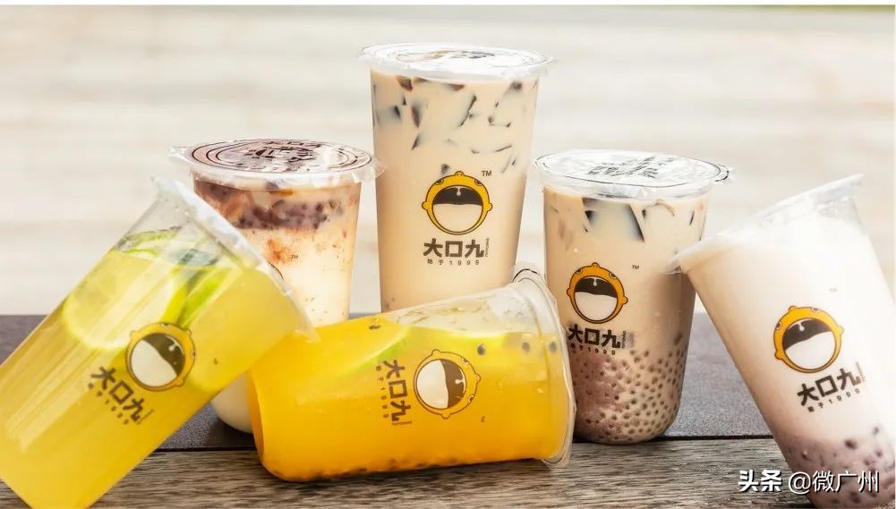 广州人喝了19年！街头巷尾的古早奶茶，大口九属于我们的回忆