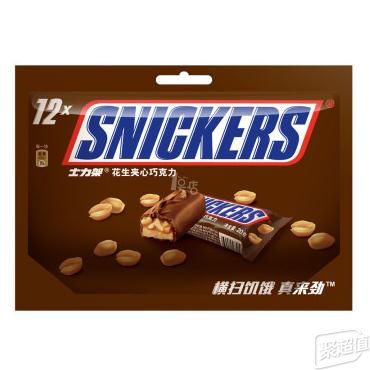 士力架 花生夹心巧克力分享装 240g/袋