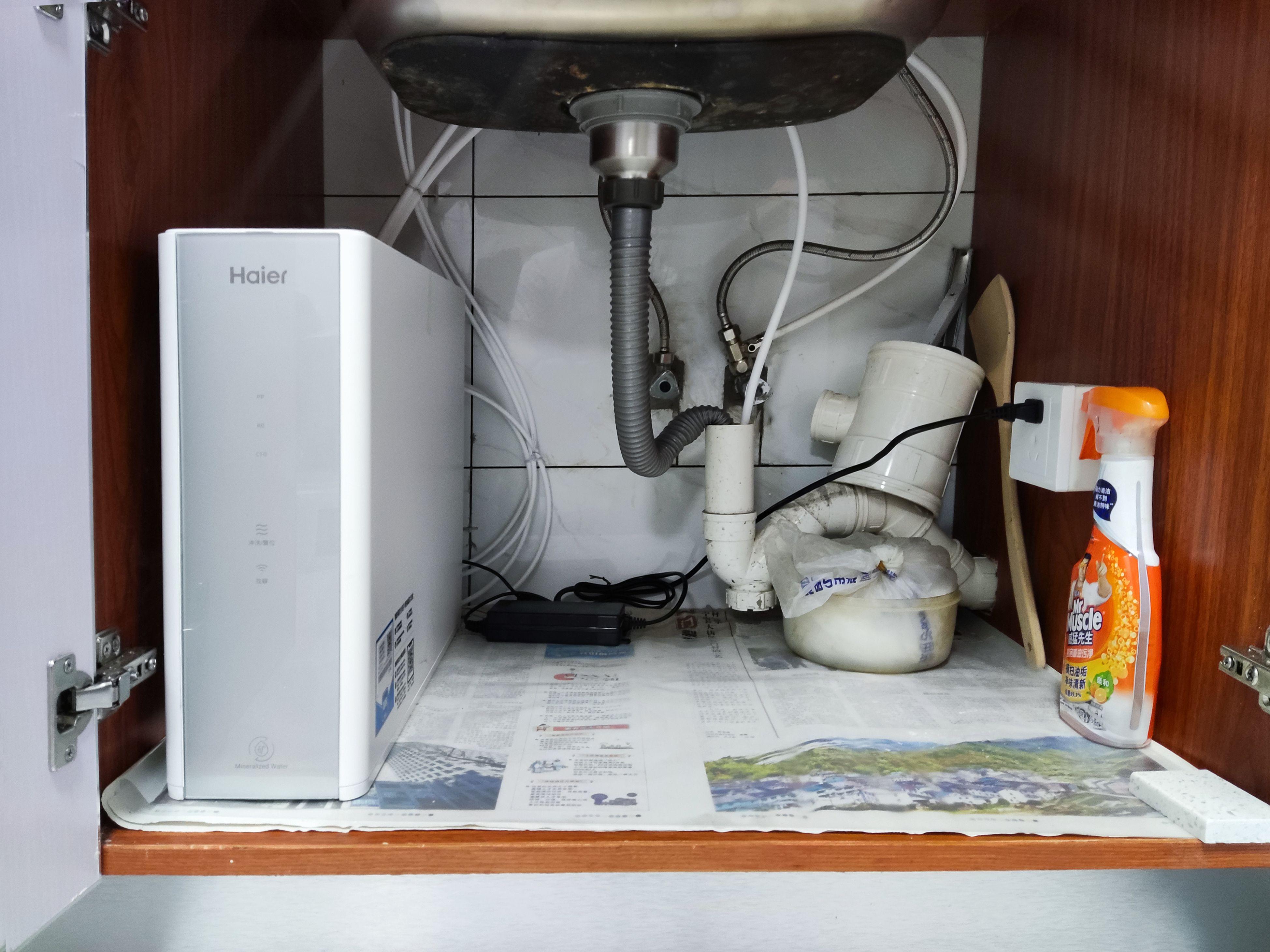 便捷放心，健康喝好水——海尔山泉600净水器HRO6H60-4体验