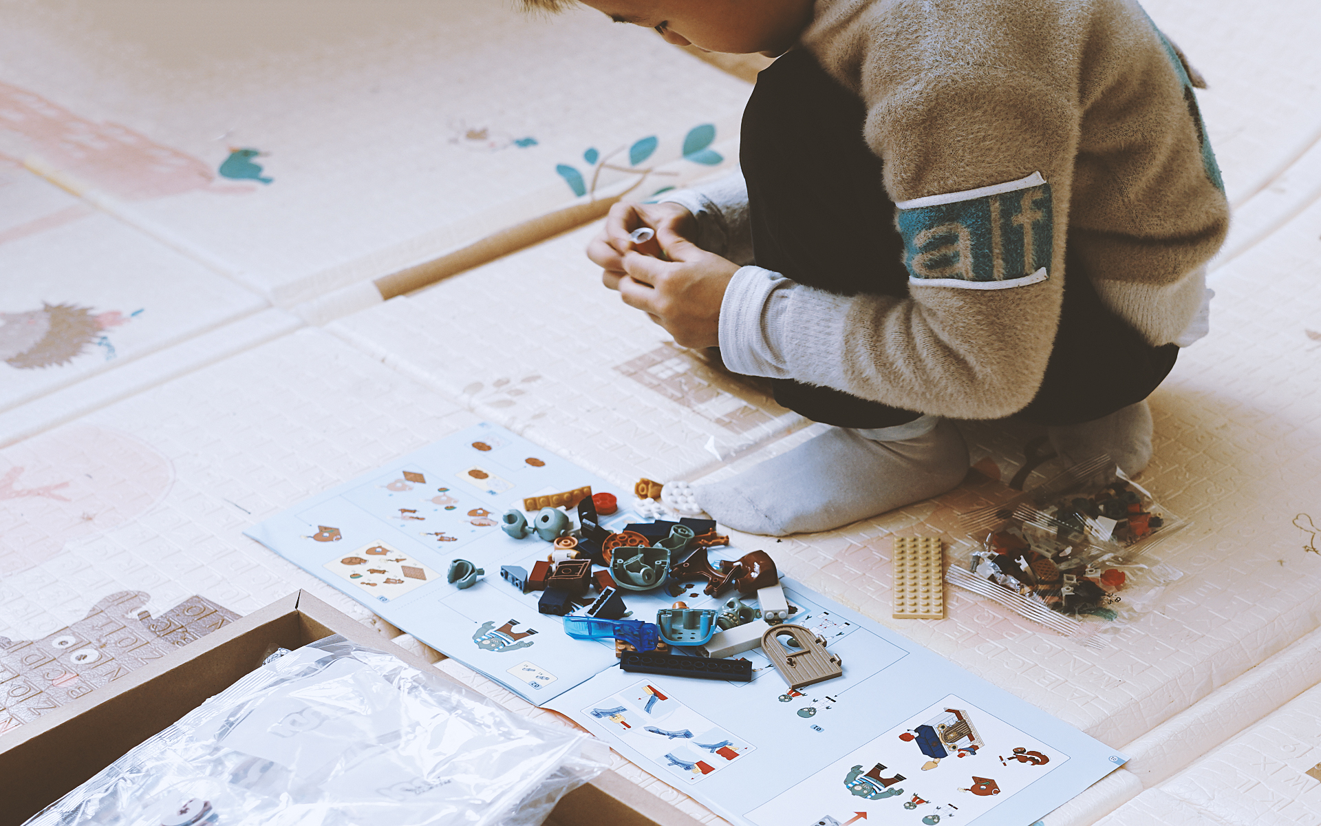 守卫家园，古迪GUDI植物大战僵尸积木体验