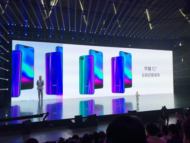 会变色更潮美 荣耀10正式发布：2599元起