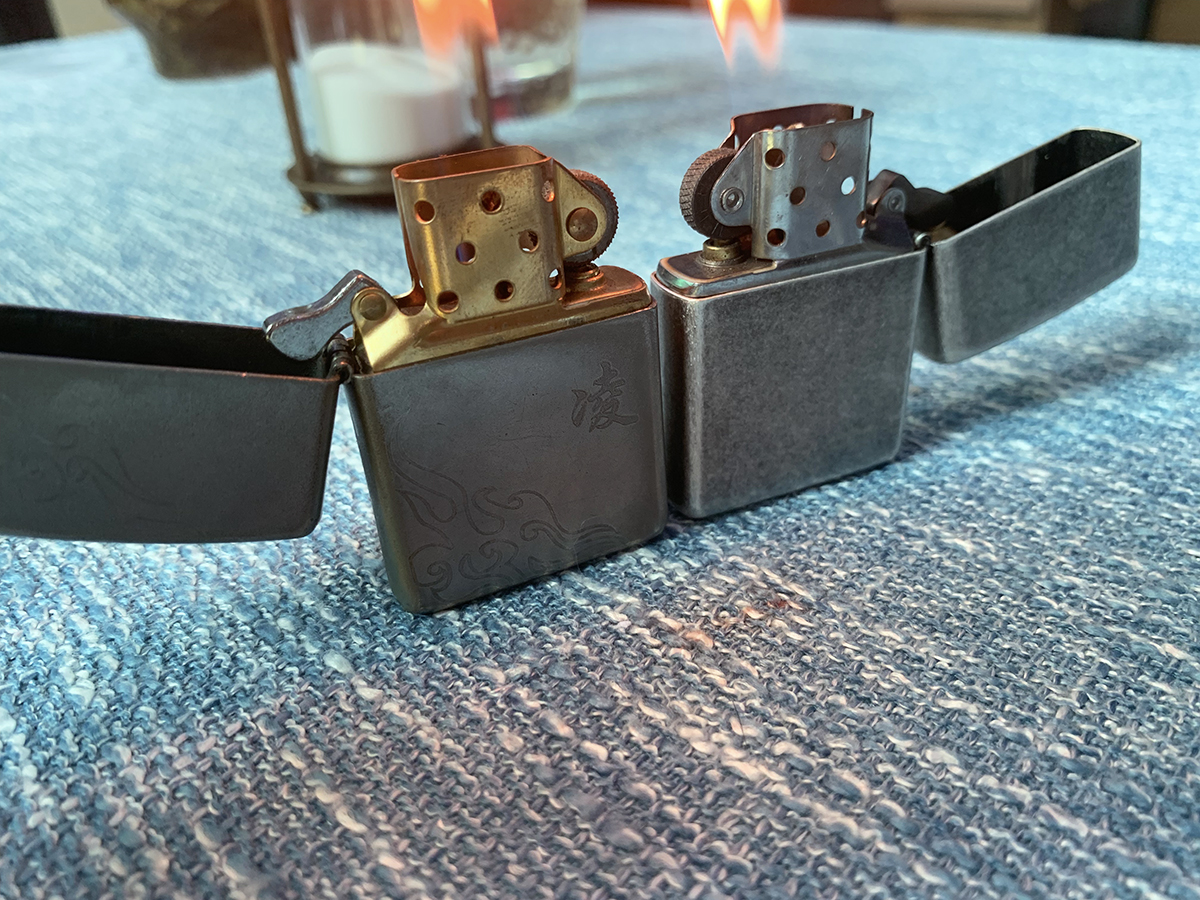 经常用的，必须是最好的——Zippo辨别姿势