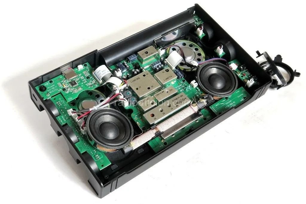 德生新品旗舰收音机H-501内部照片，海外某网站定价太夸张