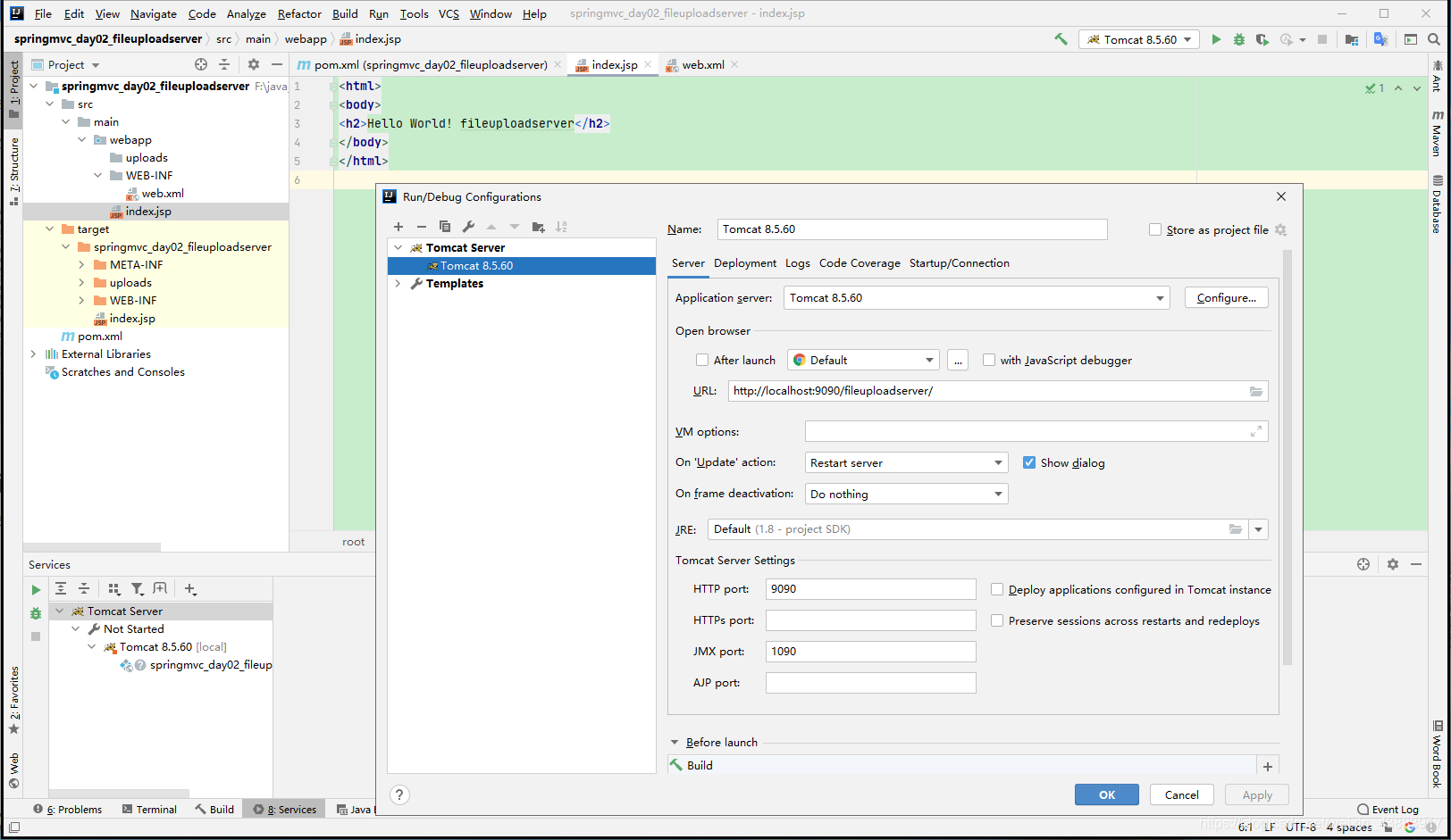 SpringMVC实现文件上传「传统方式上传、跨服务器上传」