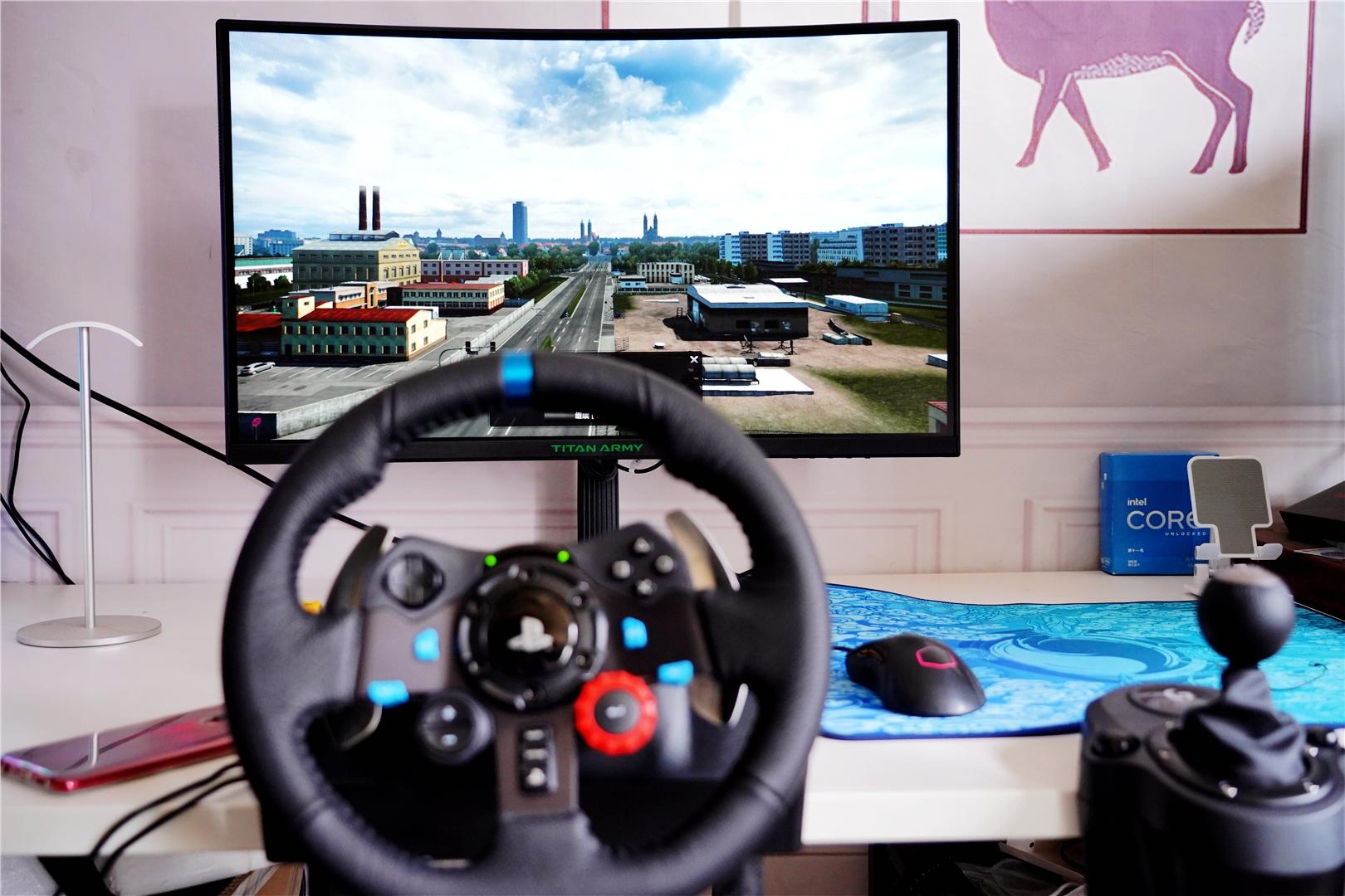 900°转向，体验真实驾驶感受，罗技G29游戏方向盘做到了