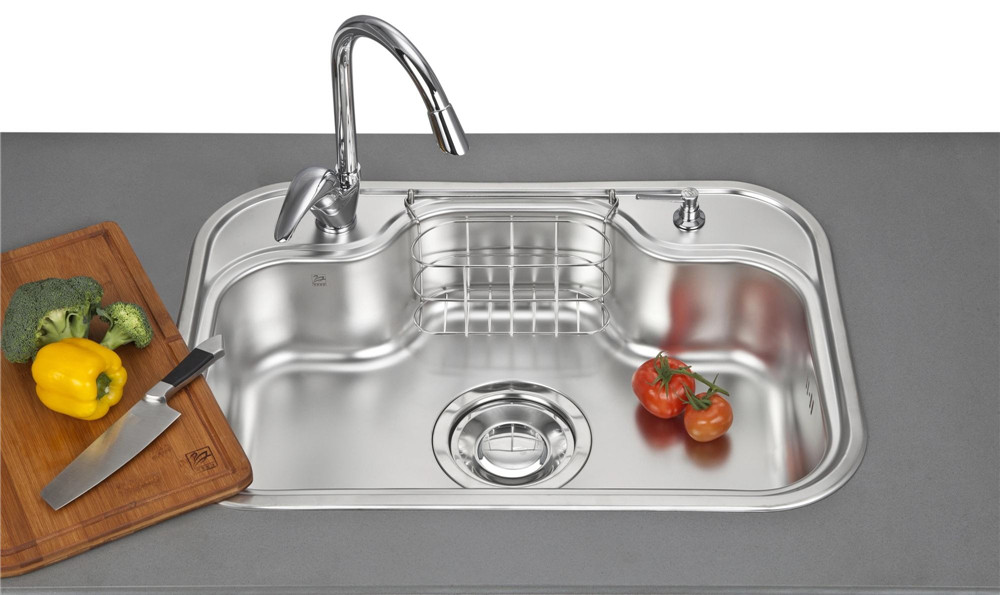 厨房水槽挑选有窍门，小户型单槽真的没有疑问