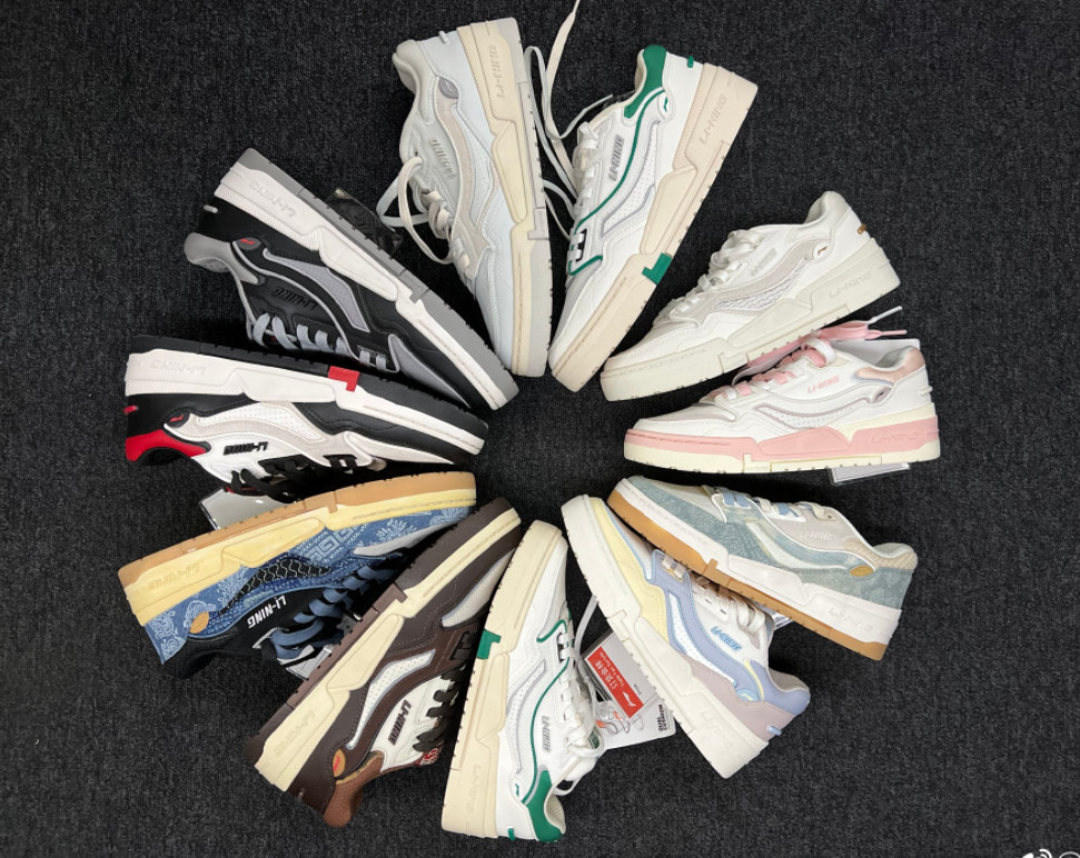 新品！李宁新板鞋好帅，匹克大三角好喜庆，安踏新科技超越李宁？