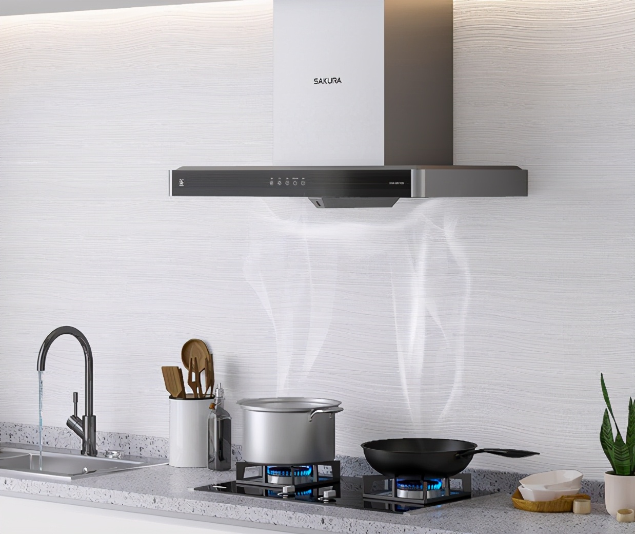 拒绝油烟拂面！SAKURA樱花新款吸油烟机堪称“解腻”达人