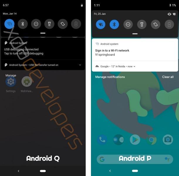 Android Q：新系统名称和新特性整理
