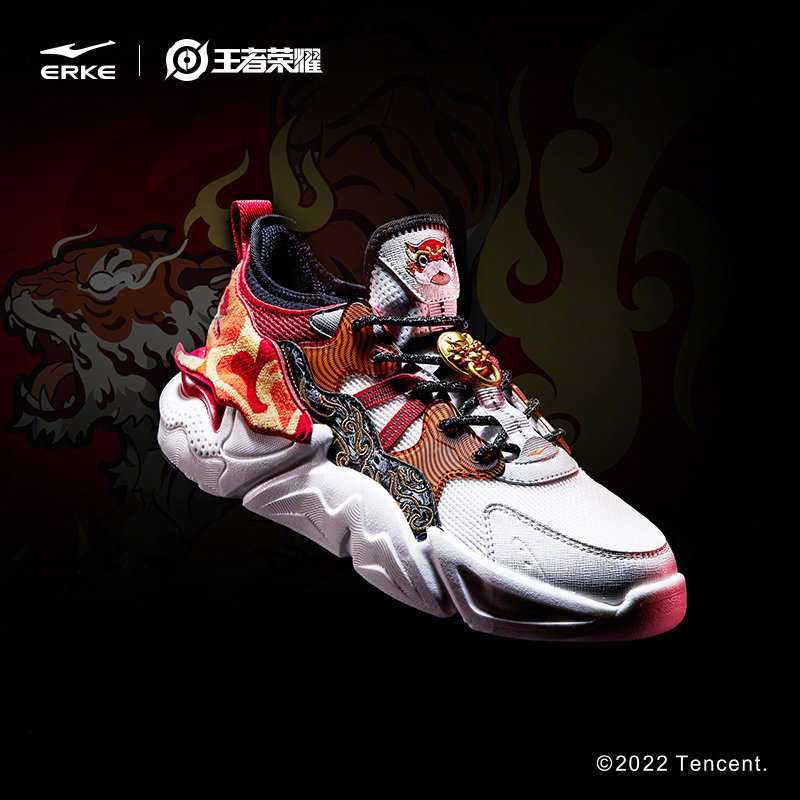 鸿星尔克 x 王者荣耀虎年限定国风老爹鞋正式公布 售价499元