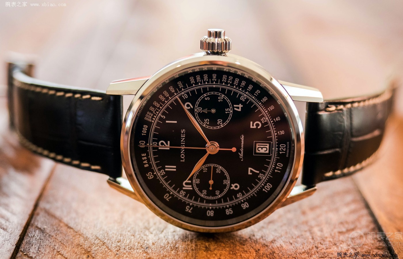 浪琴经典复刻，一枚该价位罕见的单键计时码表