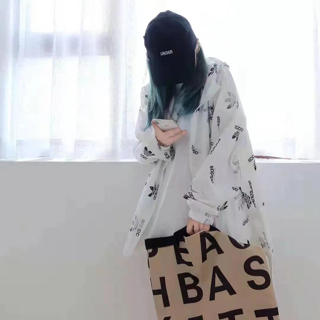 三叶草Adidas连帽防晒皮肤衣 高端货