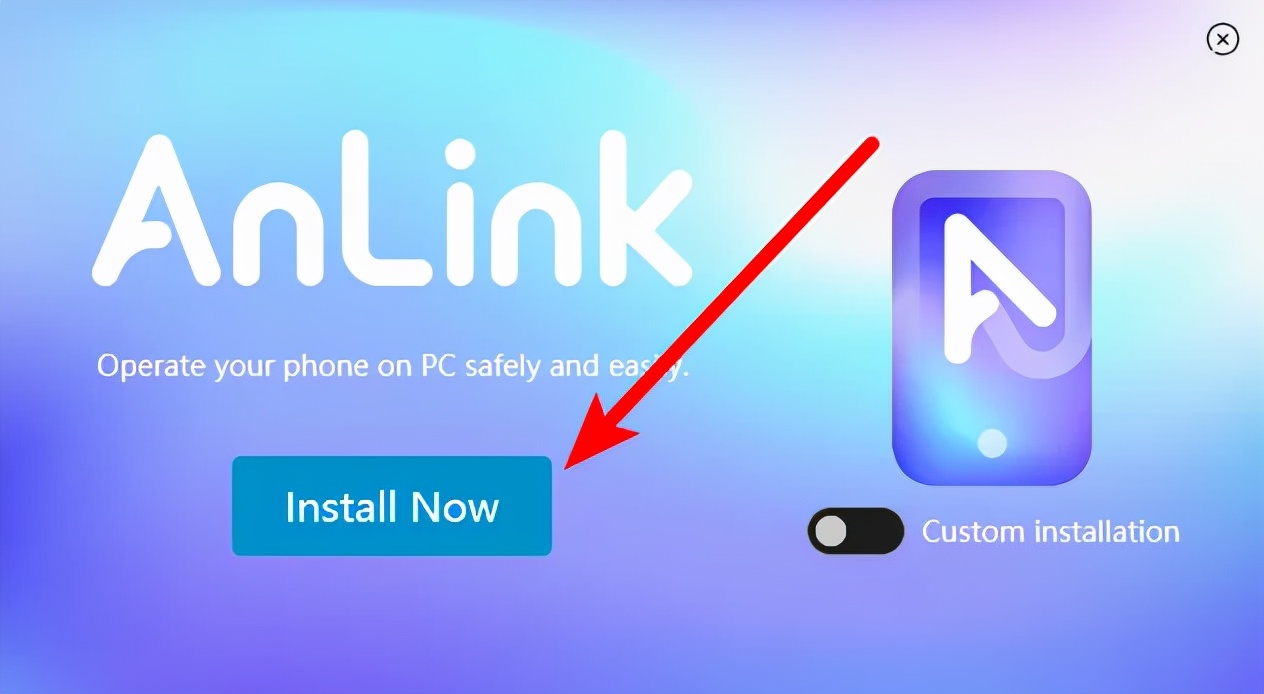 一款只需在电脑端安装，同时支持无线和有线连接的投屏软件