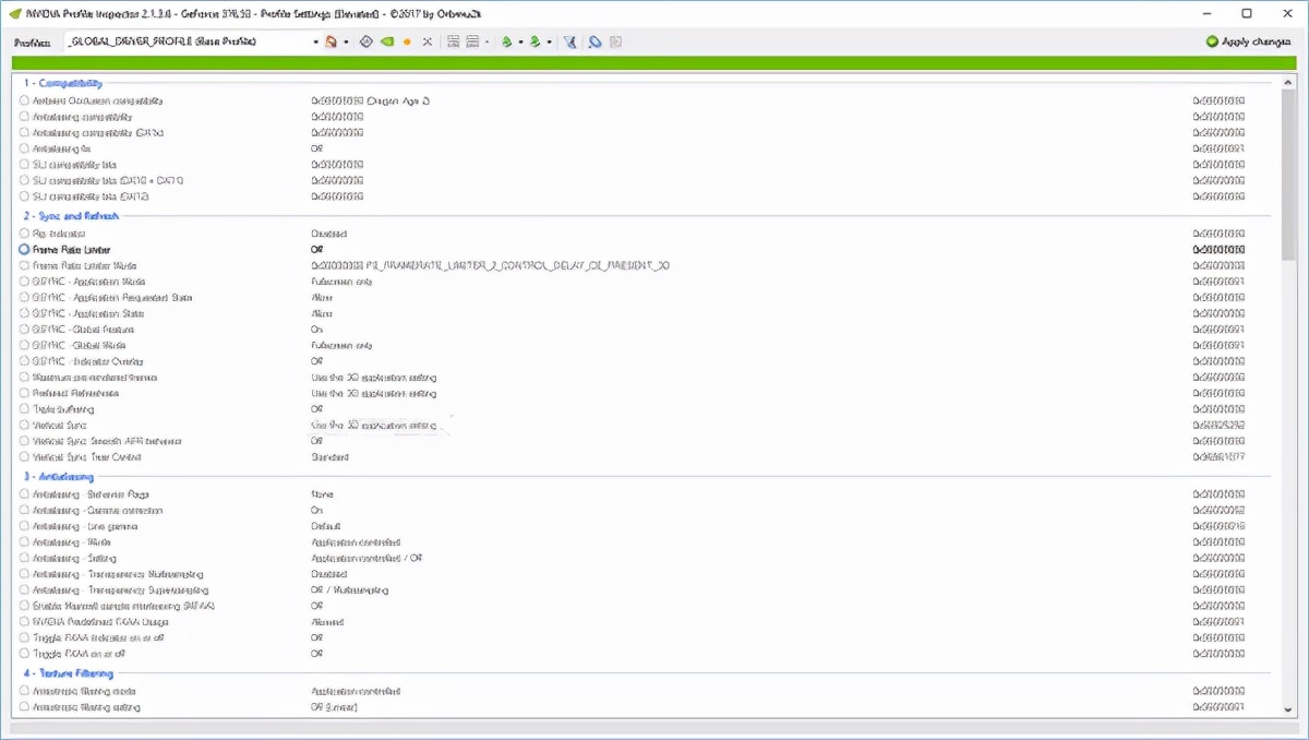 好用却不火的软件推荐1：nvidia inspector