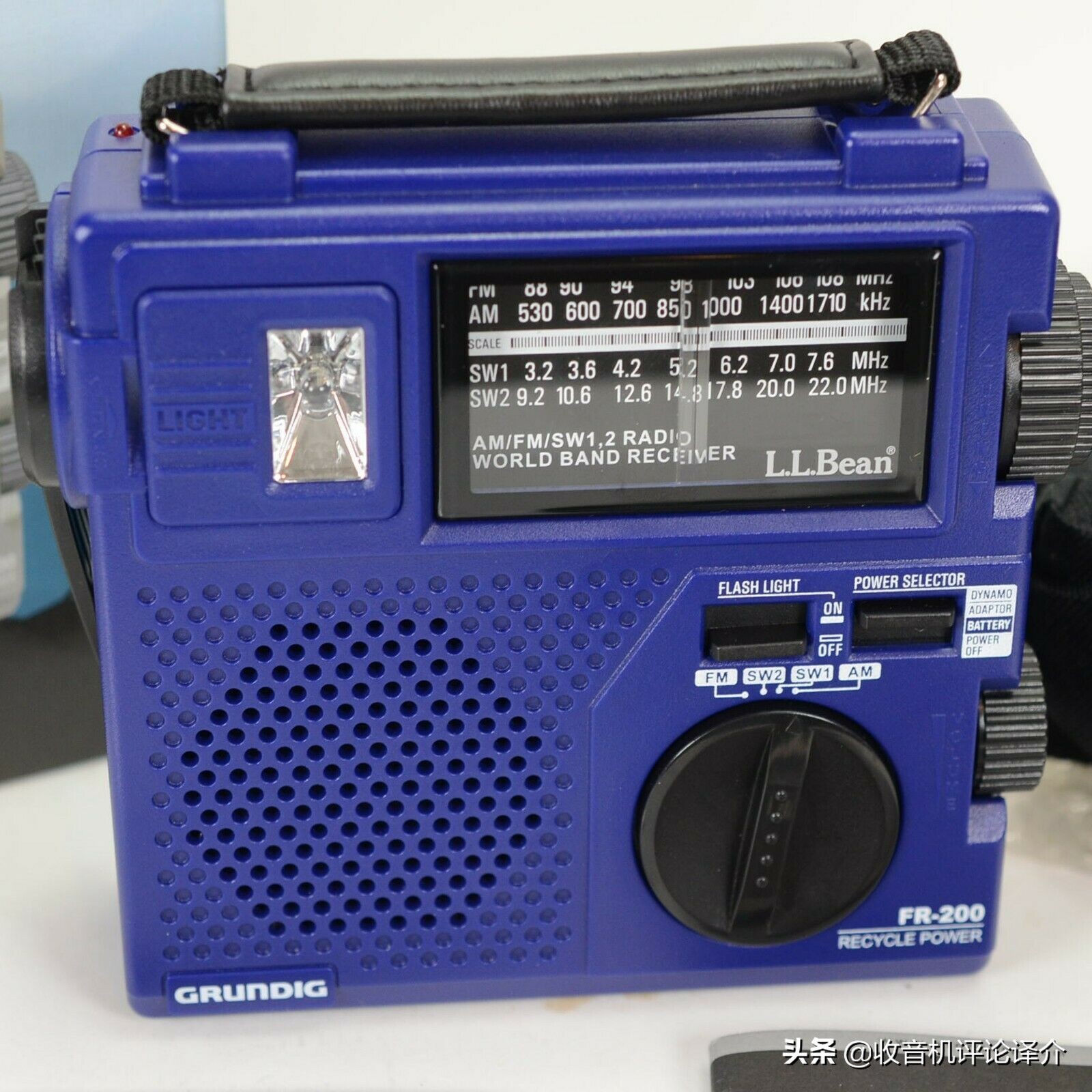 机评译介原创：德生GR-99手摇发电应急收音机评测