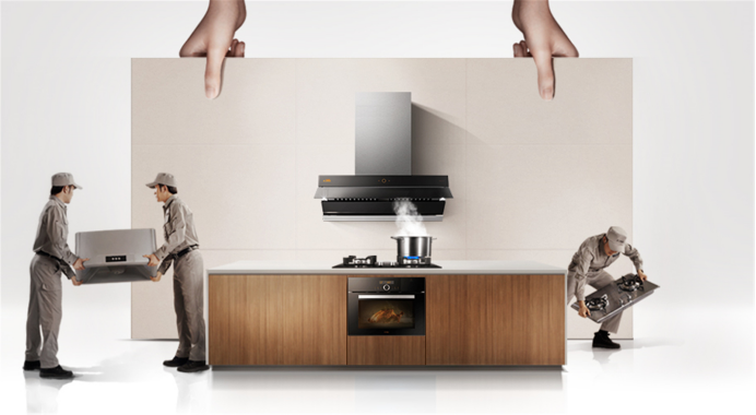 方太新欧式吸油烟机四大设计亮点，轻松解决现代厨房四大难题