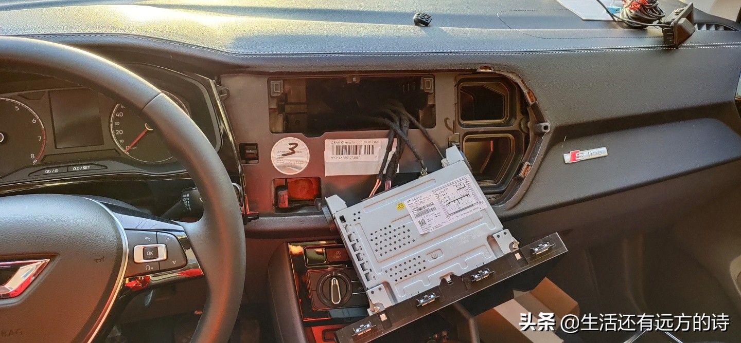 仅需85元，捷达VS5自己动手加装倒车影像，居然还带轨迹