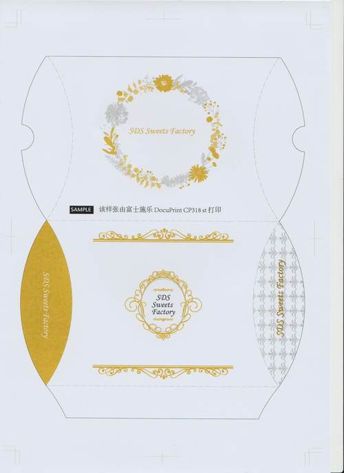 富士施乐特殊色新品DocuPrint CP318 st体验