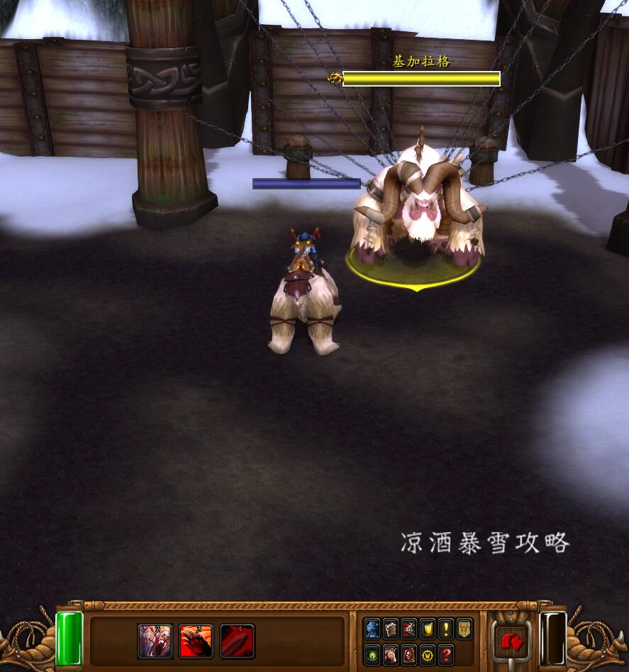 魔兽世界：白色北极熊的前置任务 做完任务才可以每日摸奖