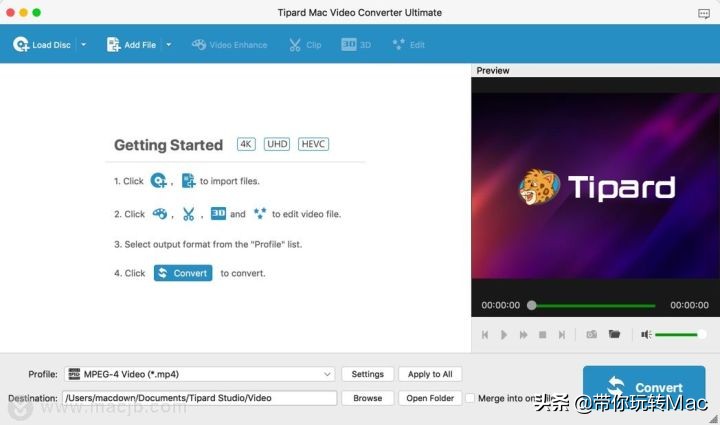 Mac平台视频格式转换软件